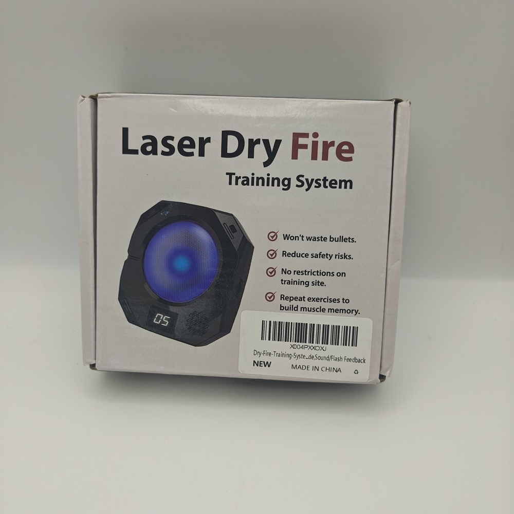 Laser Dry Fire Training Target System Digital Counter Rechargeable USB-C ZD2